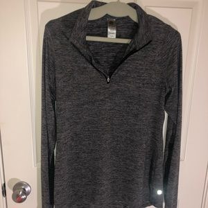 Gray Athletic Pullover
